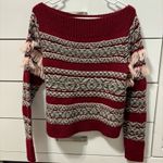 Love Shack Fancy  Baby Alpaca Striped Sweater Photo 1