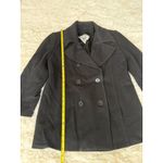 Marvin Richards Vintage‎ J. Percy for  Blk Lambswool Pea Coat sz 8 made n USA Photo 1