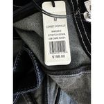 We Wore What New Revolve Corset Overalls Stretch Denim Dark Wash Medium MSRP $198 Photo 8