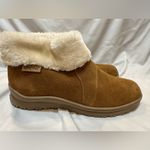 Minnetonka  Brown Suede Sherpa Slipper Ankle Boots Photo 5