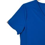 FIGS  Royal Blue Casma Scrub Top S Photo 6
