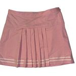 Urban Outfitters Baby Pink Uniform Cheerleader Skirt Side Zip Womens Large Photo 0