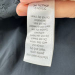 Athleta Black Lightweight Strappy Racerback Eyelet Hem Athletic Tank Top Size L Photo 5