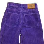 BDG Y2K Womens High Rise Corduroy Pants 26 Purple Wide Wale Streetwear Retro Photo 3