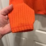 Pilcro  By Anthropologie Ribbed Batwing Pullover Women's Size 2XS‎ Orange Boho Photo 4