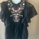 ZARA FINAL MARKDOWN  trafaluc Black Lace Detail Top small Photo 0