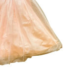 ASOS  Pink Tulle Lace Dress High Neck Open Back Full Skirt Size 6 Women's NWT Photo 2