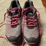 FILA  SJM00261-262 All Terrain Running Sneakers Pink/Grey, Size 8 1/2 Women's Photo 1