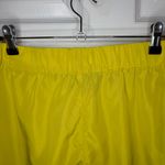Anthropologie  Sunday in Brooklyn Vibrant Chartreuse Pocket Athletic Wind Short M Photo 5