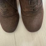 Vintage Varda Lace up Suede Booties Italian made Size 6.5 Photo 4