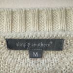 Simply Southern Ivory Textured Sweater Photo 4