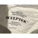 Athleta Women's Jeans Sculptek Skinny Ankle Denim Mid-Rise Stretch White Size 4 Photo 10