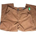 Gap Pants 14 Sable Brown High Rise '90s Loose Carpenter Washwell Straight Leg Photo 2