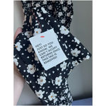 ASOS  DESIGN puff sleeve ruched bust Midi split dress in floral and heart Size 4 Photo 9