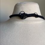 Vintage Kuchi Coin Tribal Box Pendant Necklace Bohemian Silver and Blue Beaded Photo 3