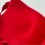 VADALALA Elegant Red Lace Bra Lace Detail Underwire Padded Bra Size 42 D Photo 13