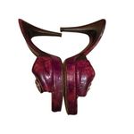 Donald J Pliner Burgundy Croc Photo 1