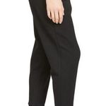 Theory  Black Navy Double Knit Jersey Slouchy Jogger Pants Photo 7