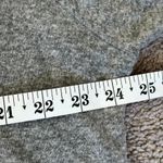 Brandy Melville  Wool Blend Sweater One Size Gray Oversized Made in Italy Deep V Photo 4