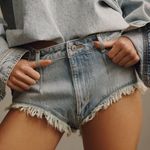 Anthropologie Pilcro Pitched Micro Denim Shorts size 25 Photo 6