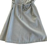 Boyish  Sunrise Blue Button Front Puff Sleeve Denim Mini Dress Size Medium NWT Photo 8