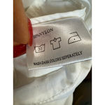 Zeagoo Women's  White Full Zip Hooded Windbreaker Jacket S Photo 7