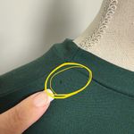 Lovers Of Hyoumanity Green Ivory Hustle Print Workout Boxy Muscle Tank Top Small Photo 7