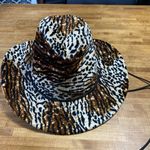 Cowgirl animal print Hat Black Photo 0