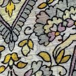 None Vintage Y2k Retro Sheer Paisley Pintuck Peasant Blouse Tunic Beqch Boho Hippie M Photo 9