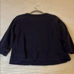 Draper James  Navy Blue Darlin' Sweatshirt Photo 3