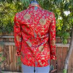 Charlotte Ford II Jacket Blazer Size 8 Red Photo 8