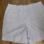 Brooks Brothers Seersucker 6” inseam Bermuda Shorts Casual Fit Hi Rise preppy Photo 4