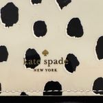 Kate Spade Polka Dot Black and Cream Dalmatian Print Pouch Photo 1
