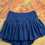 Gold Hinge Blue  skirt Photo 1