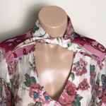 Aratta Silent Journey Diana Tie Neck Top Floral Photo 4