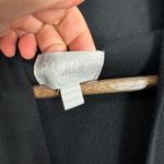 Pure Collection Dress Womens 10 Black Quiet Luxury Midi Boho Minimalist Preppy Black Photo 1