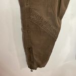 Polo Ralph Lauren burnished brown slim cargo zippered pants size 8 Photo 6