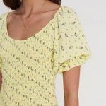 Faithfull the Brand Magnolia Shirred Tie-dyed Crepe Mini Dress Size XL NWT Photo 2