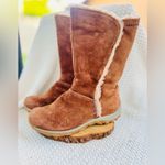 Patagonia  Lugano Chimney Women’s Primaloft Furry Suede Snow Boots Sz 7.5 EU Photo 1