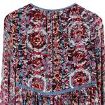 Anthropologie  Abia Velvet Peasant Dress by Floreat, Boho Lined Women’s Small Photo 7