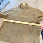 Poetry  Zip Neck Cotton Jersey Forest Green Top. Size 6. Photo 8