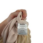 Nookie Zen Mini Dress Nude Ruched Mesh Party Cocktail Event NEW Womens Medium Photo 10