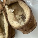 UGG  Australia Dakota Chestnut brown Suede Moccasin Wool Fur Slippers Sho… Photo 7