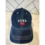 Duke University Blue Devils adjustable denim baseball cap American flag design Photo 1