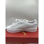 Puma Court Sneaker, White, Women's Casual Low Top Leather Shoes Size 7.5 NEW Photo 8