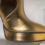 Trixxi Thalia Sodi Trixi Gold Knee-High Women's Boots Photo 10