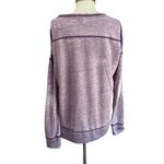 Lucky Brand Purple Graphic Crewneck Sweater Size M Photo 1