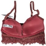 Frederick's of Hollywood  Lace Bralette‎ Duce Red Burgundy Bralet Bralette S Photo 2