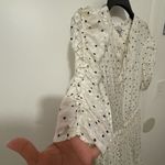 Current Air  White Mini Dress with Black Dots Photo 3