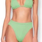 Becca Color Code High Waist Bikini Bottom Mint Julep Green Size S NWT Photo 0